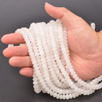 ICAI Beads 5x8mm Natural Rondelle Spacer Loose Beads - Image 3