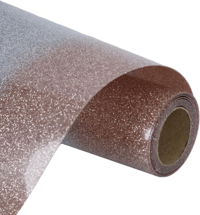 HTVVETUR Glitter Rainbow Heat Transfer Vinyl by HTVVETUR