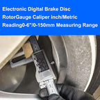 GODESON Disc Brake Rotor Micrometer, Digital Caliper Measuring Tool - Image 6