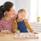 MTYOKILN Magnetic Color and Number Maze, Montessori Wooden Magnet Puzzle Game - Image 7
