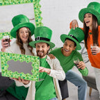 69 Feet St Patricks Day Bulletin Board Decorations Lucky Green Shamrock Clover - Image 4