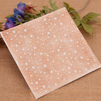 3D Plastic Embossing Folder Template Christmas Snowflakes Falling Texture - Image 6