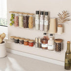 Lifewit Floating Shelves for Bathroom, Acrylic Display Shelf Wall Mounted for - Image 2