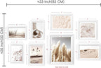 ArtbyHannah Gallery Wall Frame Set, 8 Pack Picture Frames Collage Wall Art Decor - Image 5