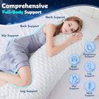 KUCEY Body Pillow for Side Sleeper - Image 2