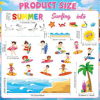 Summer Bulletin Board Classroom Decorations Surfing into Summer Bulletin Board - Image 2