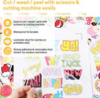TECKWRAP Matte Laminating Sheets clear laminate sheets Sticker Paper - Image 3
