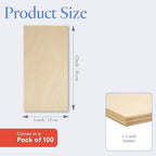 1/4 Inch Baltic Birch Plywood 6 mm B/BB Grade Craft Wood, - Image 2