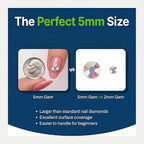 4500PCS 5MM 24 Colors Rhinestones - Image 4
