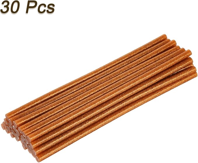 uxcell 30pcs Full Size Hot Glue Gun Sticks 8-inch x 0.27-inch High Sticky Small - Image 3