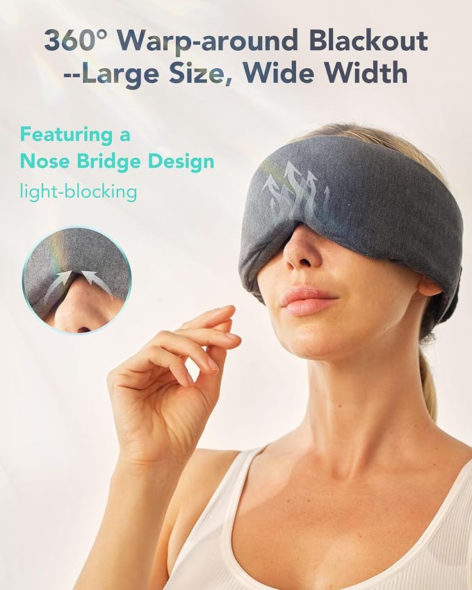 SKG Restore Sleep Mask-100% Sleep Mask Blackout - Image 2