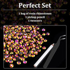 2500pcs 5mm Resin Rhinestones Bulk - Image 6