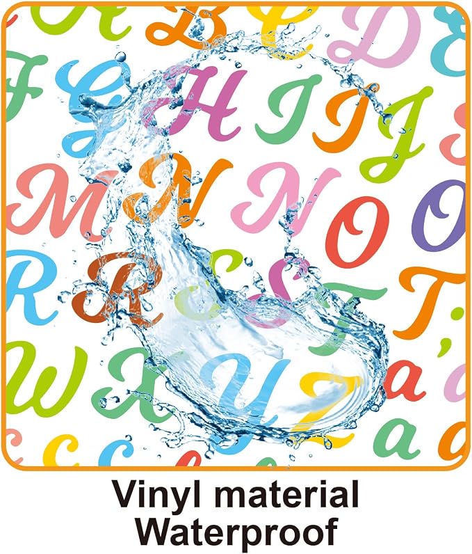 3040Pcs 20 Sheets Small Letter Number Stickers, 1/2inch Colorful Self-Adhesive - Image 8