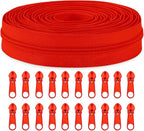 Sawoake #5 Nylon Coil Zippers by The Yard Bulk 10 Yards by Zipper