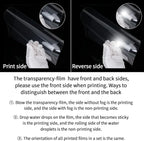 30 Sheets Inkjet Transparency Film 100% Clear Acetate Sheets - Image 7