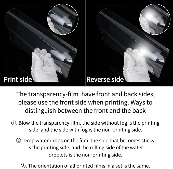 30 Sheets Inkjet Transparency Film 100% Clear Acetate Sheets - Image 7