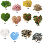 QuarenDen Scenery Basing Material Kit, 12 Bags, Basing Material Kit, Diorama - Image 3