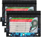 Custom 3D Soccer Football Blue Pencil Pouch - Image 2