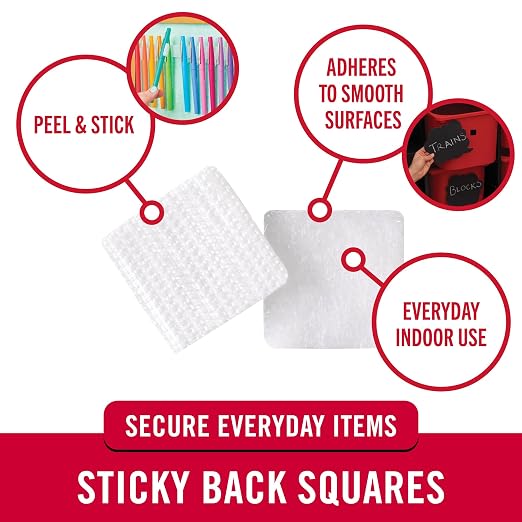 VELCRO Brand Mounting Squares | Square Dots - Image 2