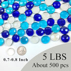 FANTIAN 5lbs Flat Glass Marbles - Image 2