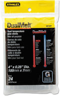 Stanley Hand Tools GS10DT Mini Dualmelt Glue Sticks 24 Count by STANLEY