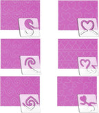 Kapyoo Free Motion Quilting Templates Set Quilting Rulers and Templates by Kapyoo