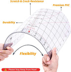 HTVRONT Tshirt Ruler Guide for Heat Press, Vinyl Alignment, Center Design | For - Image 9