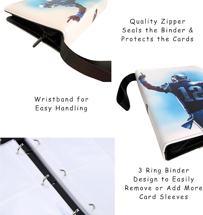 Football Card Binder – 440 Pockets, Waterproof Trading Card Album - Image 6