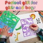 HADDIY Kids Drawing Stencils Set - Image 5