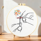 Beginner Embroidery Starter Kit, Easy Hand Embroidery Kits - Image 2