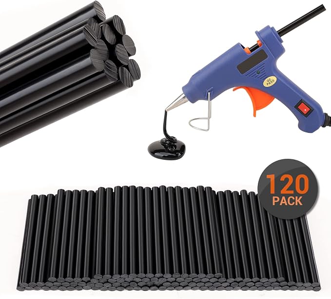 Gartful 120pcs Hot Glue Gun Wax Sticks, Hot Glue Mini Sticks 0.28" x 3.9" - Image 8
