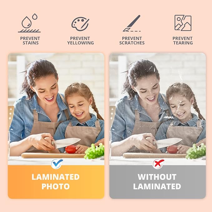 HTVRONT Clear Self-Adhesive Laminating Vinyl Roll 12x30 FT | Back to School - Image 2