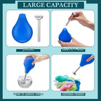 Ziliny 2 Pcs Wet Felting Tool Set, Ball Brause Sprinkler Squeeze Flower - Image 3