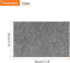 MECCANIXITY Adhesive Felt Sheets, Felt Fabric Crafts Back Adhesive Felt Sheets - Image 2