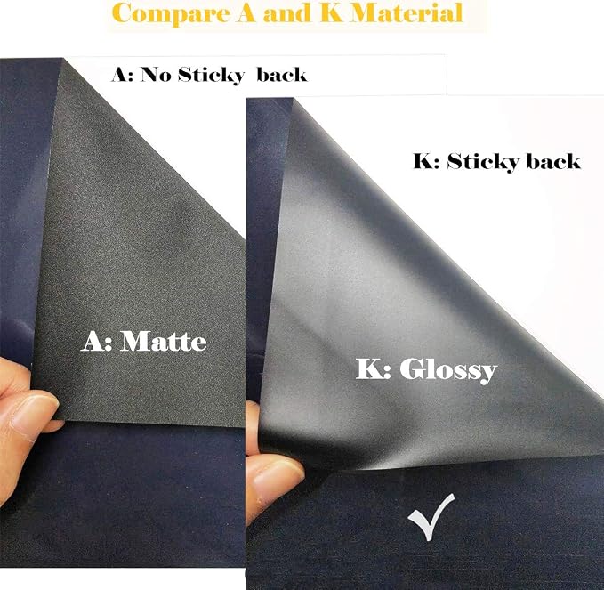 guangyintong Heat Transfer Vinyl Black HTV Rolls, Glossy Surface HTV Vinyl - Image 7
