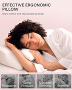 Elviros Cervical Memory Foam Pillows - Image 7