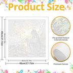 Paint by Numbers Kit for Adults, Jesus Paint by Numbers Kit for Adults Beginners - Image 3