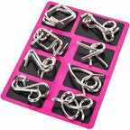 Metal Wire Puzzle Set of 24 - Image 5
