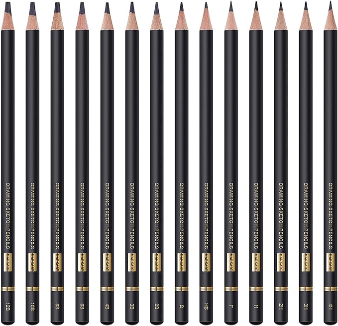MARKART Professional Drawing Sketching Pencil Set - Image 2