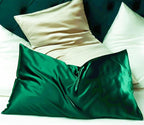 Oeko-TEX Certified Mulberry Silk Pillow Cases Green - Image 5