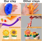 Blue Air Dry Clay 72 Packs Foam Clay Air Dry Foam Clay - Image 3