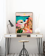 5DDIYART Seaside Town Paint by Numbers - Image 6