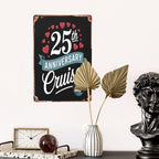 25th Anniversary Cruise metal tin sign 8x12 inch decorative wall decor - Image 5