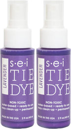 S.E.I. Lavender Tie Dye Spray Bottle: 2oz. Non Toxic Fabric Dye Spray, DIY by SEI