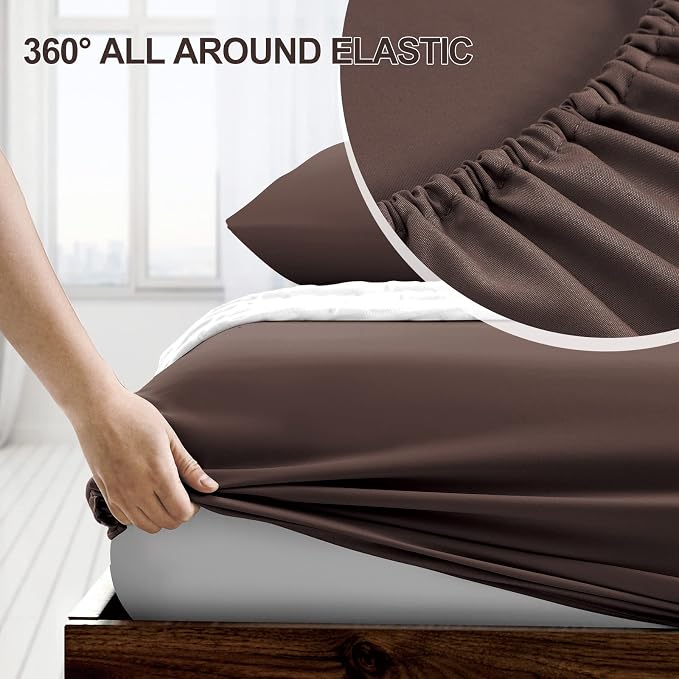 FreshCulture Twin XL Fitted Sheet Only 2 Pack - Image 3