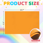 biguphate 20 Pack Orange EVA Foam Sheets, 15.7 x 11.8 in, 1MM Thick Foam Paper - Image 2