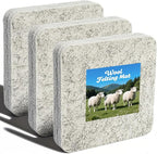 Nicunom 3 Pack Needle Felting Mat, Natural Wool Needle Felting Pad, Thick and by Nicunom