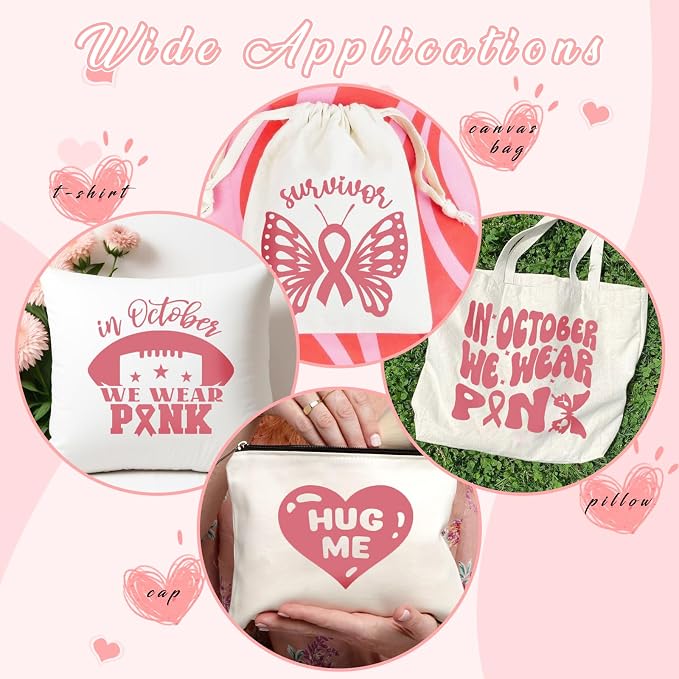 Tintnut Dusty Rose Heat Transfer Vinyl, easy cut & weed, stretch washable - Image 4