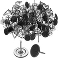 uxcell 150Pcs Upholstery Tacks, 11mmx13mm Flat Head Thumb Tack Decorative by uxcell