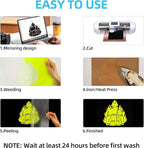 guangyintong HTV Heat Transfer Vinyl Bundle, 52 Pack 12" x 10" Iron on Vinyl - Image 6